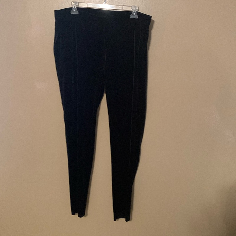 Black Velvet leggings